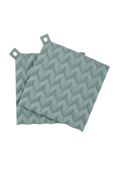 Rig-Tig Hold-on grydelapper, grøn - 2 stk. - Bahne